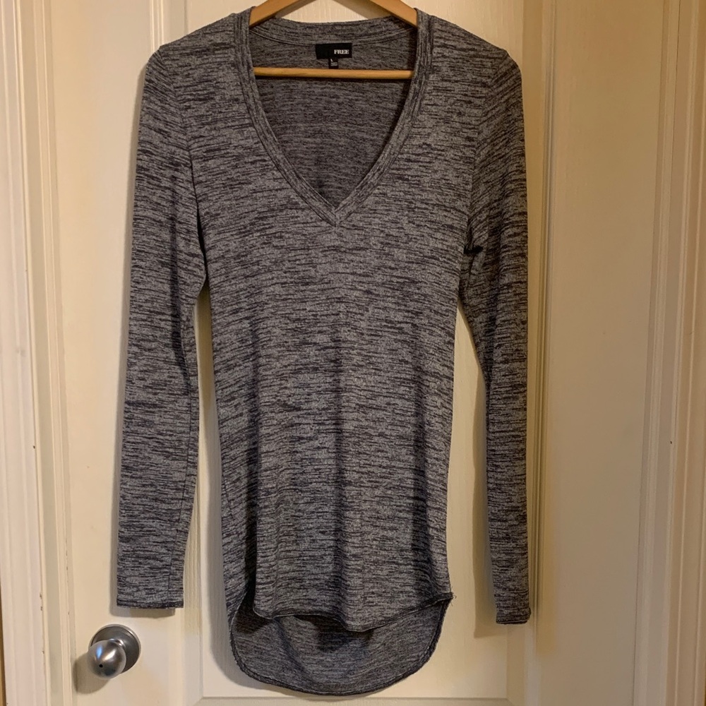 WILFRED FREE Hi Low V-Neck